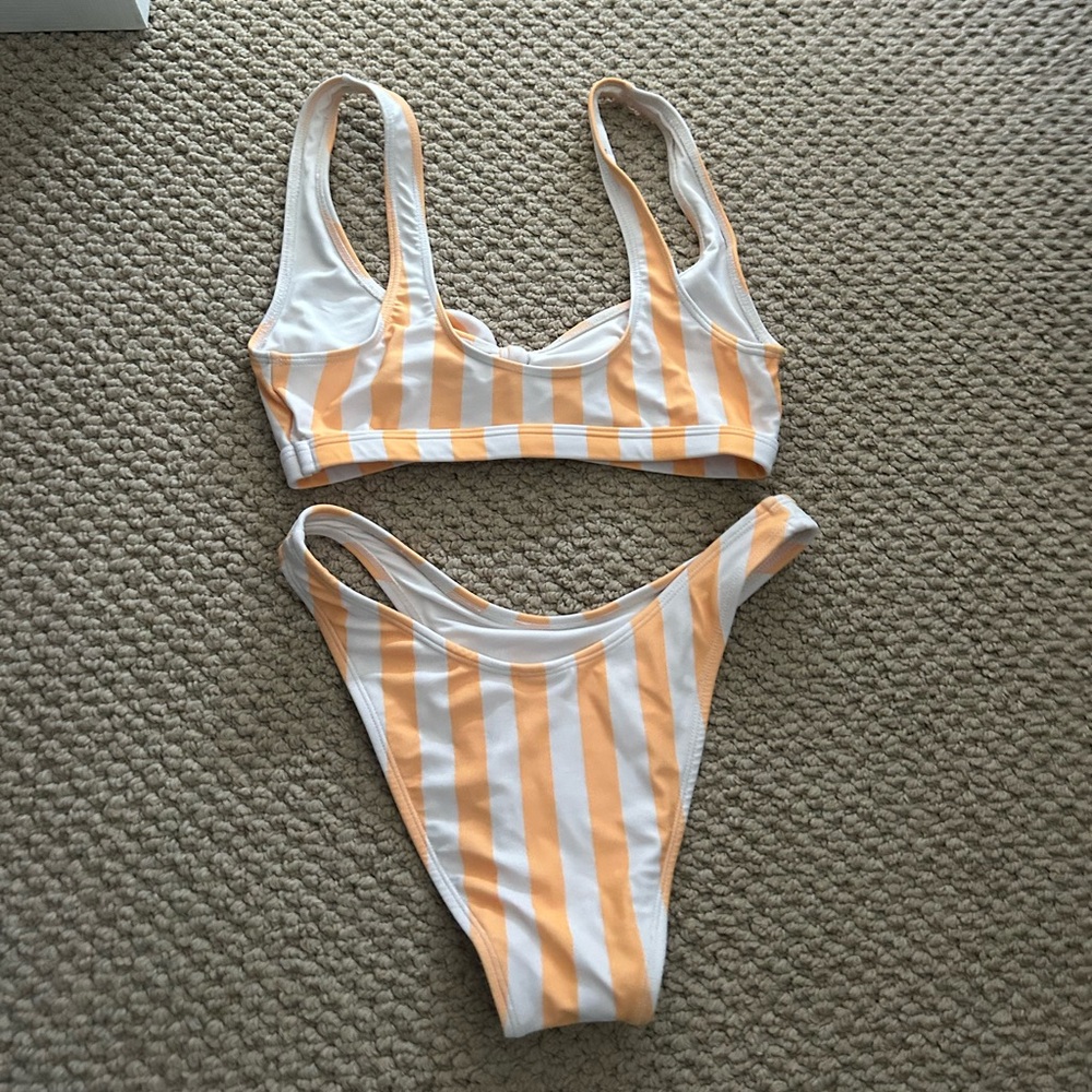 Striped Bikini Set - Picture 2 of 4